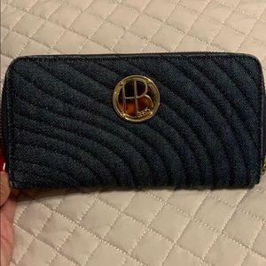 Henry Bendel Denim Wallet